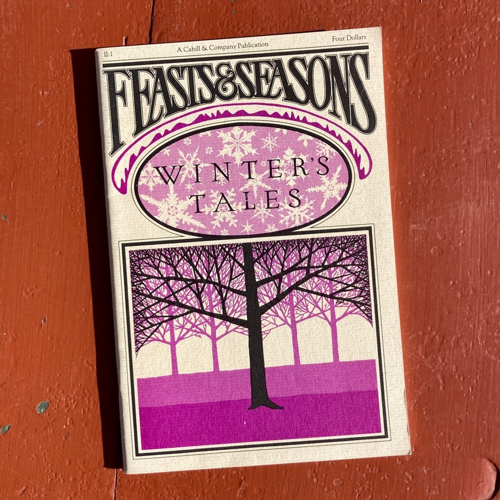 1981 Feasts & Seasons Winter’s Tales Virginia Woolf Fireside Stories Fiction